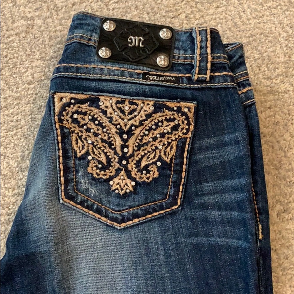 Miss me dark wash jeans